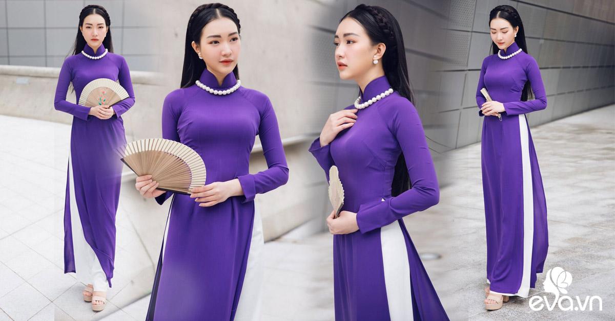 chi can dien ao dai tha dang tai han quoc, ngoc tran hoan toan khien moi nguoi phai chu y - 2